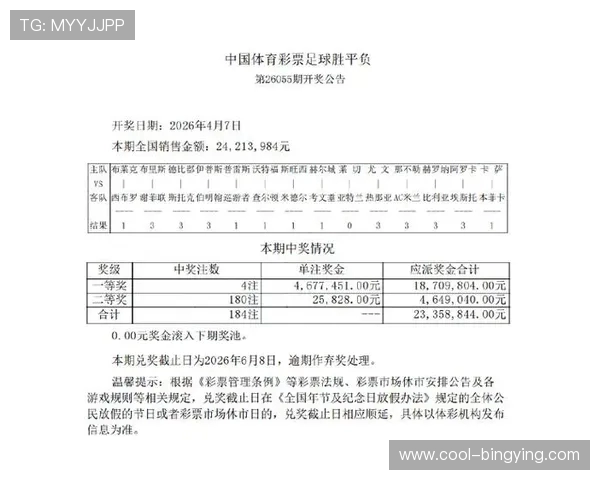西甲体育-一线观察：尤文主场爆5倍冷平 足彩头奖开6注178万元